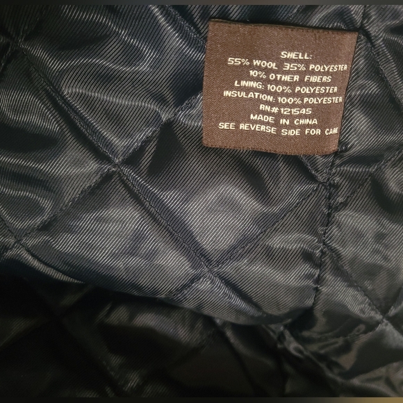 Micheal Kors Men's Large Wool and Polyester New Coat - Picture 3 of 11